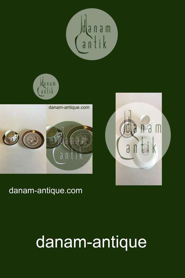 Bjørn Wiinblad, Nymølle November Månedskop med underkop No 3513 og kagetallerken No 3520