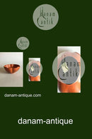 Herman A. Kahler Orange Uranium Glaze Bowl No 689