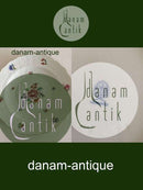 Herend Ungarn Kagetallerken, håndmalet blomster