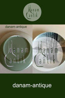 Heubach Platte dokoreret med vinterlandskab med træer