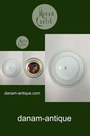 Bing & Grøndahl Platte med Profil af Nefertiti. Med gennebrudt kant og guld. No 26A