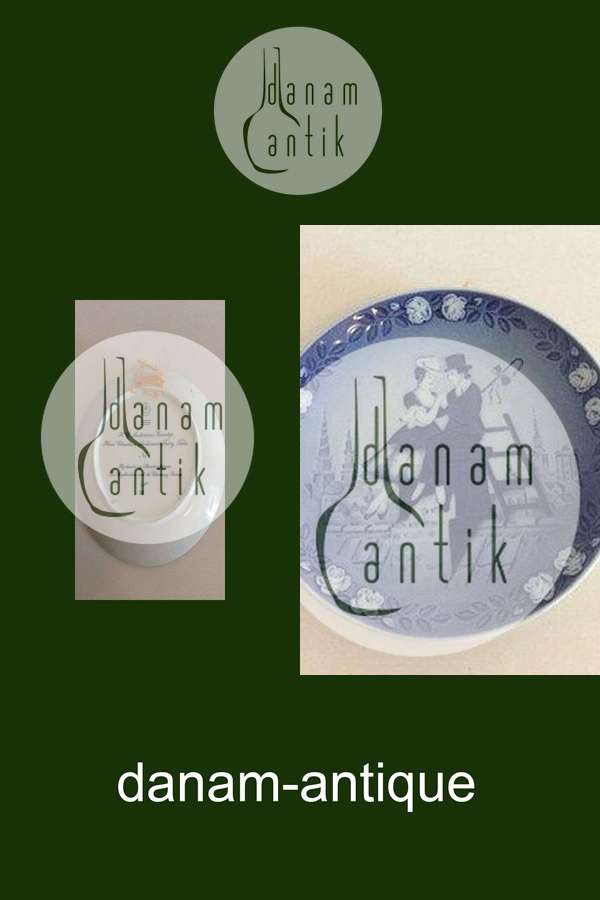 Royal Copenhagen H.C. Andersen Platte No 1 Hyrdinden og Skorstensfejeren