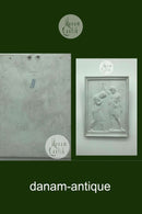 Royal Copenhagen Bisquit Platte Thorvaldsens Kristi Dåb (113)