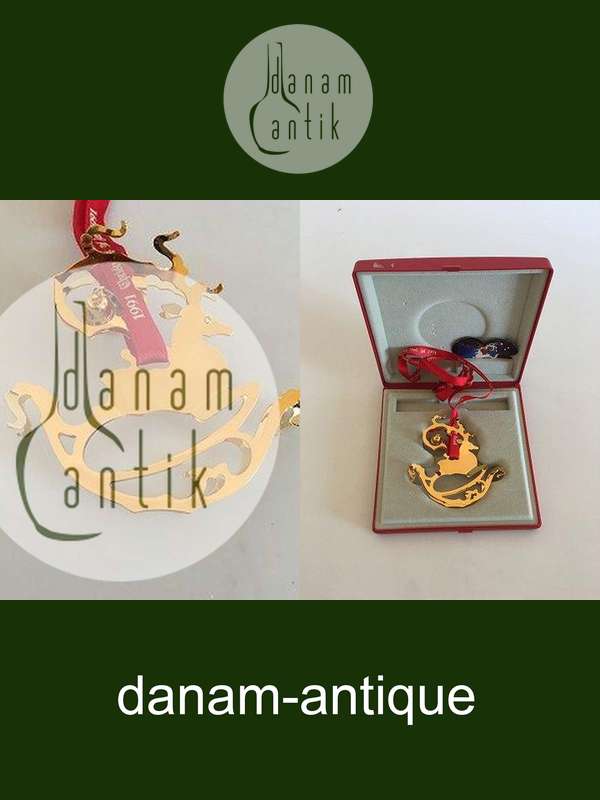 Georg Jensen Juleuro 1991 - Julebuk