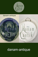 Rørstrand Porcelænsplatte Baltiske Udstillingen 1914 i Malmø