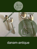 Georg Jensen Sterling Silver ピラミッド型サラダカトラリー