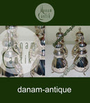 2 sæt Rococo Salt og Peberbøsser i Sølv fra Cohrs Sølvfabrik