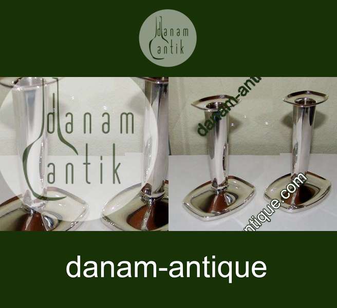 Moderne Par Cohr Lysestager i Sølv