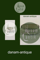 Danish Silver Napkin Ring with flower