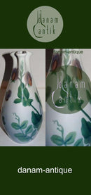 Bing和Grondahl新艺术主义花瓶，三角形，编号1185/58