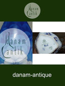 Bing Grondahl新艺术运动花瓶，由Emma Krogsbøll制作，大约在1900年。