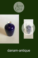 Bing & Grøndahl blå Art Nouveau vase PMN