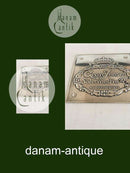 Georg Jensen Händler-Werbeschild aus Sterlingsilber