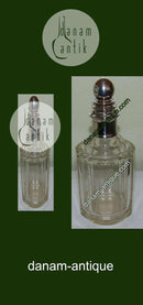 Georg Jensen Sterling Silver Bottle Stopper No 206 with glass carafe