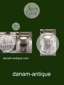 Georg Jensen スターリングシルバー＆ガラスボトル（ストッパー付） No 691