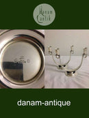 一对Georg Jensen纯银烛台 No 623