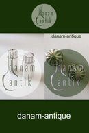 Georg Jensen Bernadotte Sterling Silver ソルト＆ペッパーシェイカー No 834