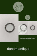 Georg Jensen Sterling Sølv Servietring No 58A