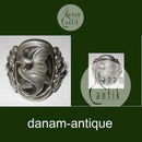 Georg Jensen Ring in Sterling Silver with Crane No 23