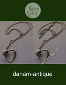 Georg Jensen Sterling Silver Heart with Chain（ジョージ ジェンセン スターリング シルバー ハート チェーン