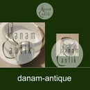 Georg Jensen Sterling Silber Ring mit grünem Stein Nr. 46C