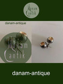 Georg Jensen Sterling Silber "Cave" Jacqueline Rabun Ohrringe