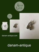 乔治-延森纯银耳钉