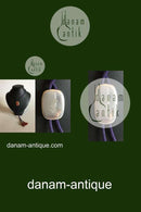 Georg Jensen Naja Salto Sterlingsilber-Emaille-Halskette Nr. 602