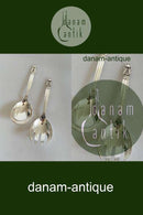 Georg Jensen Sterling Sølv 'Konge' Salat Sæt