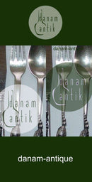 Georg Jensen Magnolia Sterling Sølv Bestik Sæt 3 dele fra 1933-1944