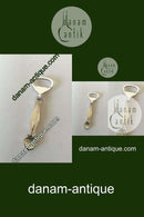 Georg Jensen Sterling Silber Ornamentaler Bieröffner