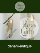 Georg Jensen Antik Sterling Silber Schneideset Messer und Gabel