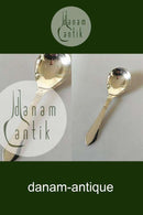 Georg Jensen Sterling Silber Antiker kleiner Servierlöffel