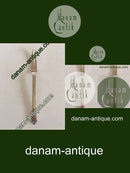 Georg Jensen Sterling Silber Pyramidengabel, groß