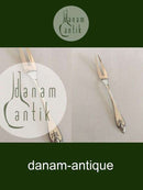 Georg Jensen "Akkeleje" Sterling Silver Meat Fork.