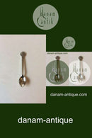 Georg Jensen Sterling Silver Coffee Spoon with symbol: KAK, Royal Swedish Automobile Club