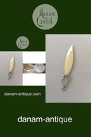 Georg Jensen Sterling Sølv Lille Ornamental Brevåbner No 255