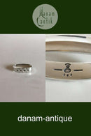 Georg Jensen Sterling Sølv Serveitring Rune No 202