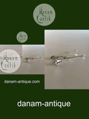 Georg Jensen Sterling Sølv Pyramide Sukkertang No 174