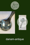 Georg Jensen Sterling Sølv Dobbeltriflet Sukkerske No 171