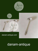 乔治-詹森纯银球状奶油勺156号