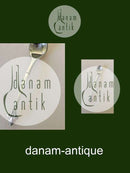 Georg Jensen Sterling Sølv 'Dronning' Sennepsske No. 106