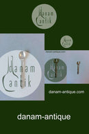 Georg Jensen Konge Sterling Sølv Lang Saltske No 104