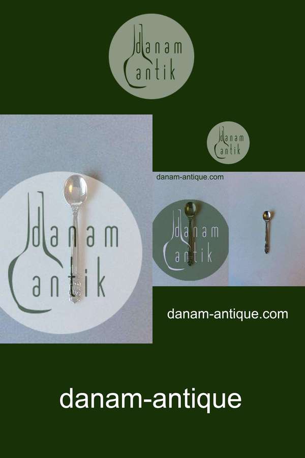 Georg Jensen Konge Sterling Sølv Lang Saltske No 104