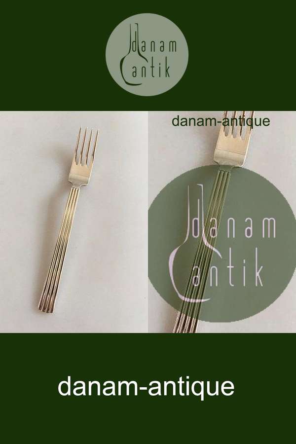 Georg Jensen Sterling Sølv 'Bernadotte' Barnegaffel No 082