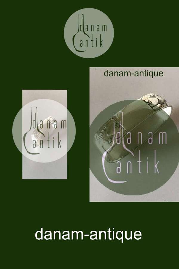 Georg Jensen Sterling Sølv Kaktus Servietring No 81A