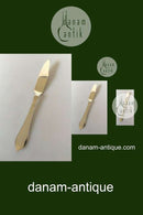 Georg Jensen Sterling Silber Antikes Fischermesser Nr. 062