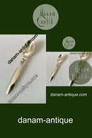 Georg Jensen Sterling Sølv Kaktus Teske No 033