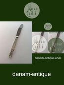 Georg Jensen Sterling Sølv 'Konge' Frokostkniv, Lang Skaft No 024