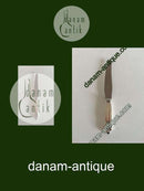 Georg Jensen Sterling Sølv Konge Frokostkniv No 023 med Kort Skaft